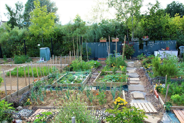 Jardin partagé de Magny le Hongre (Seine-et-Marne) © La Marne